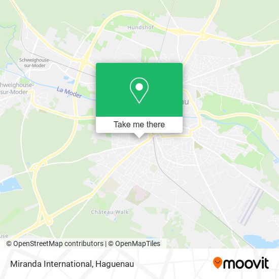 Miranda International map