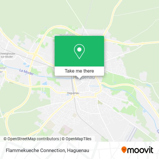 Flammekueche Connection map