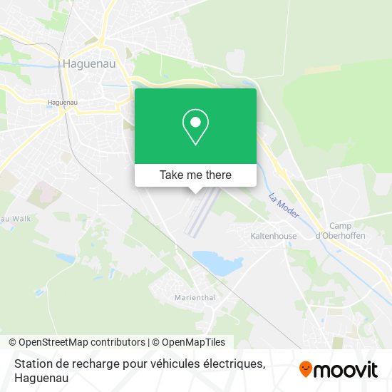 Mapa Station de recharge pour véhicules électriques