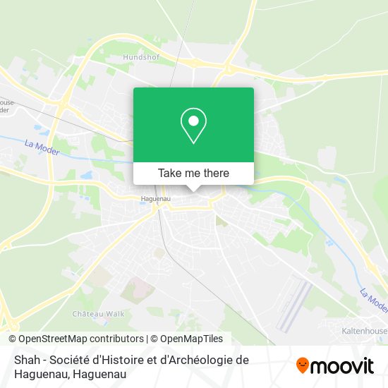 Shah - Société d'Histoire et d'Archéologie de Haguenau map