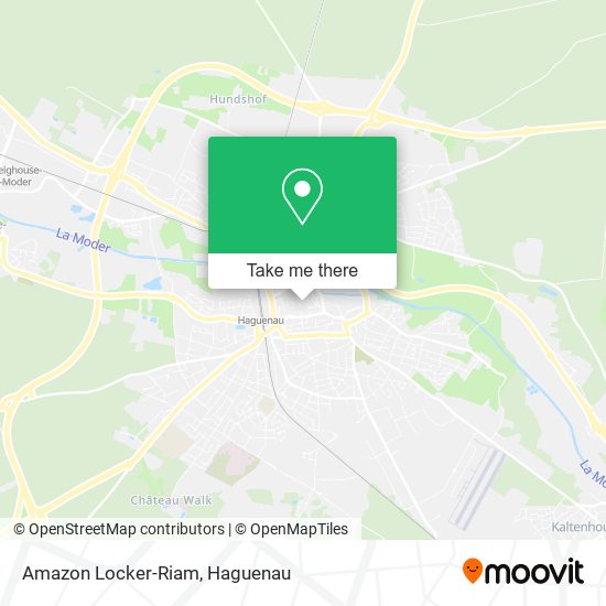 Mapa Amazon Locker-Riam