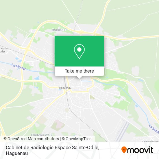 Cabinet de Radiologie Espace Sainte-Odile map