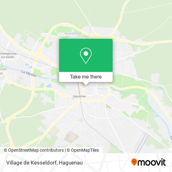 Village de Kesseldorf map
