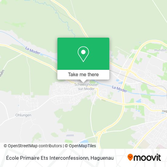 Mapa École Primaire Ets Interconfessionn