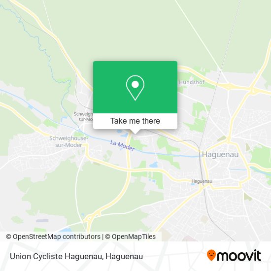 Union Cycliste Haguenau map