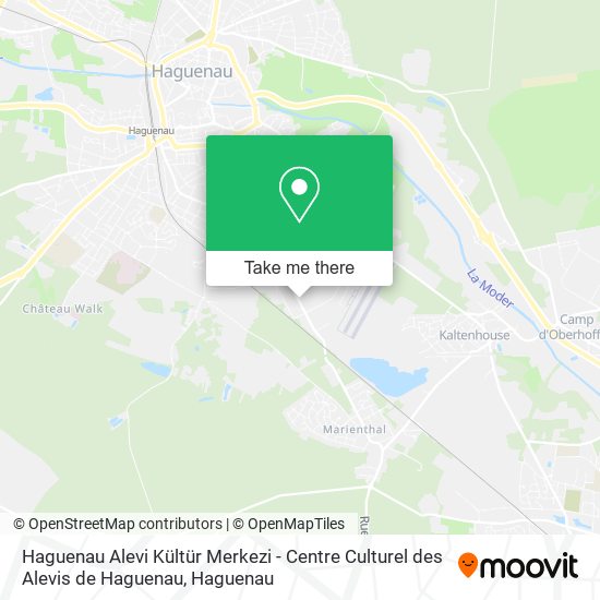 Haguenau Alevi Kültür Merkezi - Centre Culturel des Alevis de Haguenau map