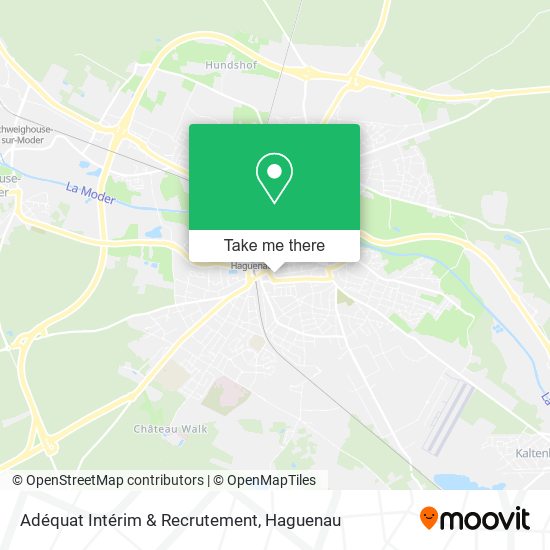 Adéquat Intérim & Recrutement map