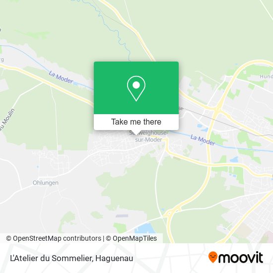 L'Atelier du Sommelier map