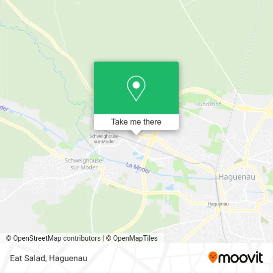Eat Salad map
