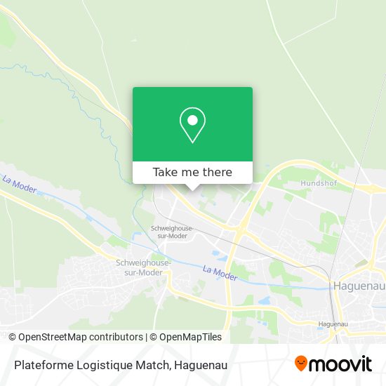 Plateforme Logistique Match map