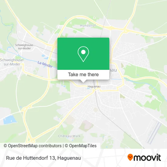 Rue de Huttendorf 13 map