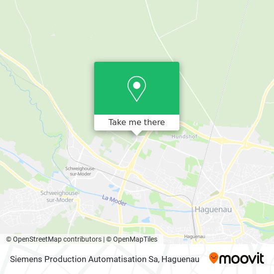 Siemens Production Automatisation Sa map