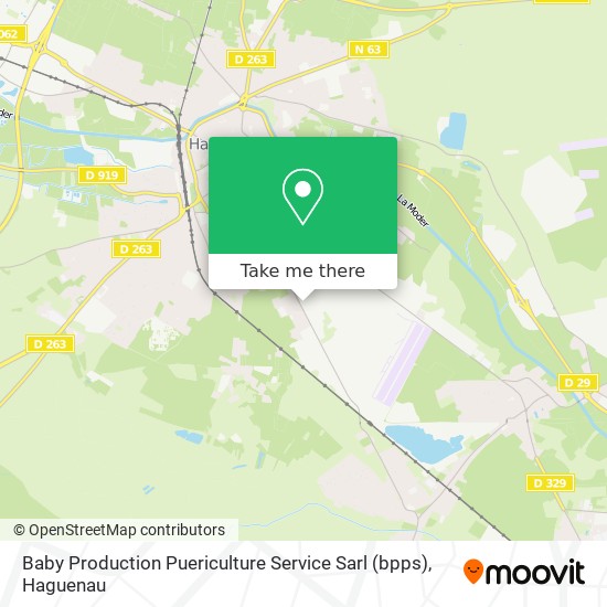 How To Get To Baby Production Puericulture Service Sarl Bpps In Haguenau By Bus