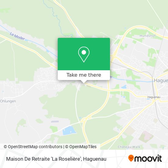 Maison De Retraite 'La Roselière' map