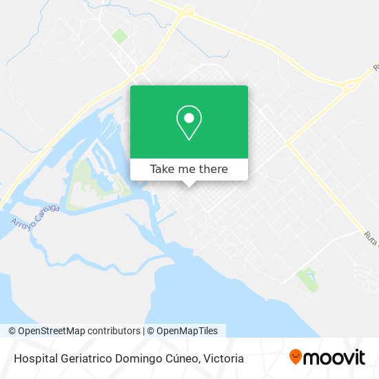Hospital Geriatrico Domingo Cúneo map