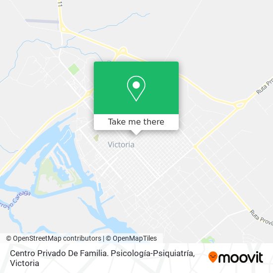 Centro Privado De Familia. Psicología-Psiquiatría map