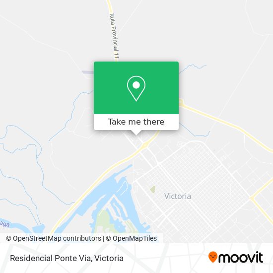 Residencial Ponte Via map