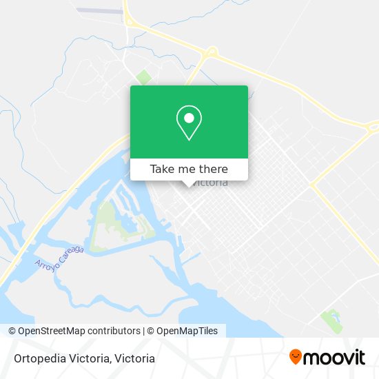 Ortopedia Victoria map