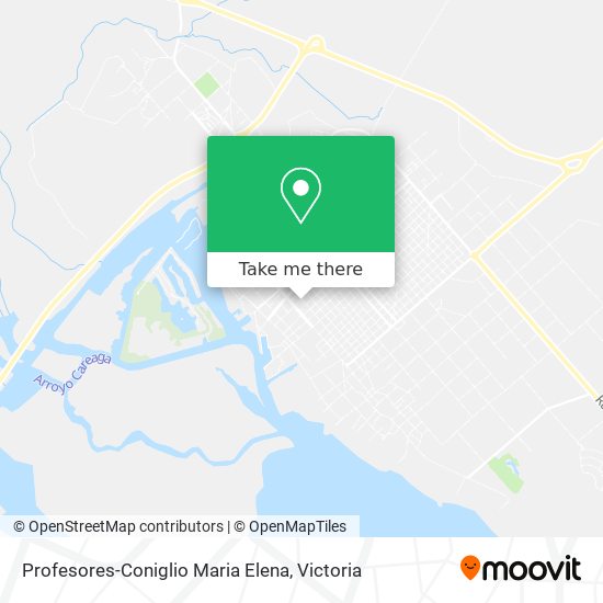 Profesores-Coniglio Maria Elena map