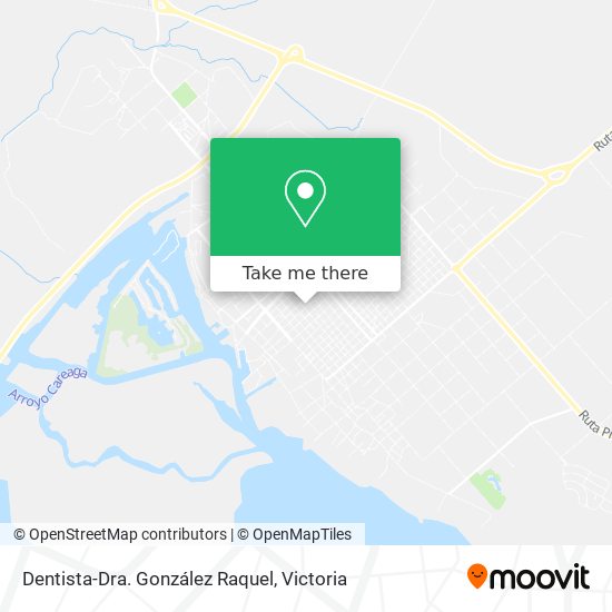 Mapa de Dentista-Dra. González Raquel