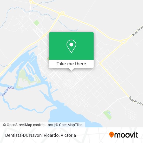 Mapa de Dentista-Dr. Navoni Ricardo