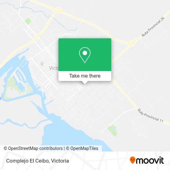 Complejo El Ceibo map