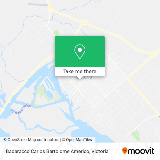 Mapa de Badaracco Carlos Bartolome Americo
