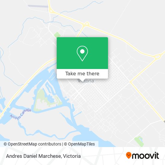 Andres Daniel Marchese map