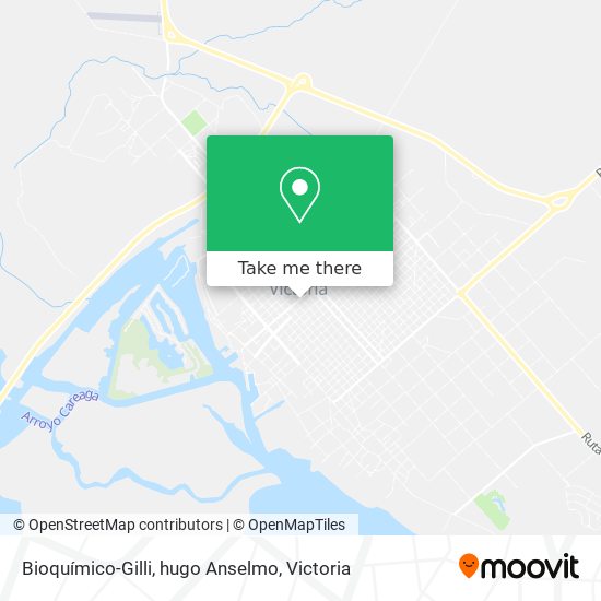 Bioquímico-Gilli, hugo Anselmo map