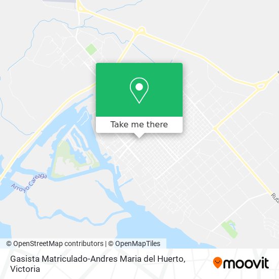 Mapa de Gasista Matriculado-Andres Maria del Huerto