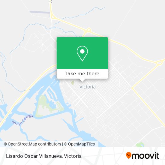 Lisardo Oscar Villanueva map