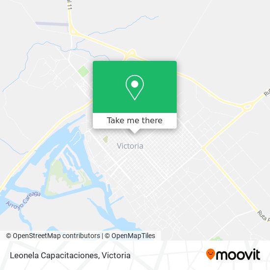 Leonela Capacitaciones map