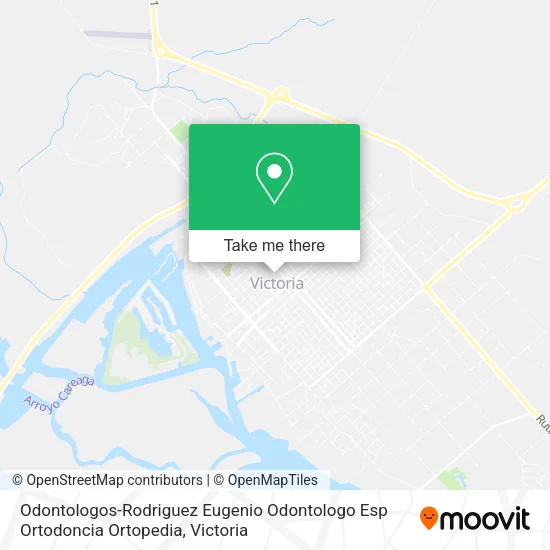 Mapa de Odontologos-Rodriguez Eugenio Odontologo Esp Ortodoncia Ortopedia