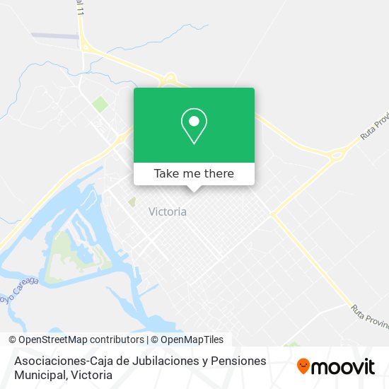 Asociaciones-Caja de Jubilaciones y Pensiones Municipal map