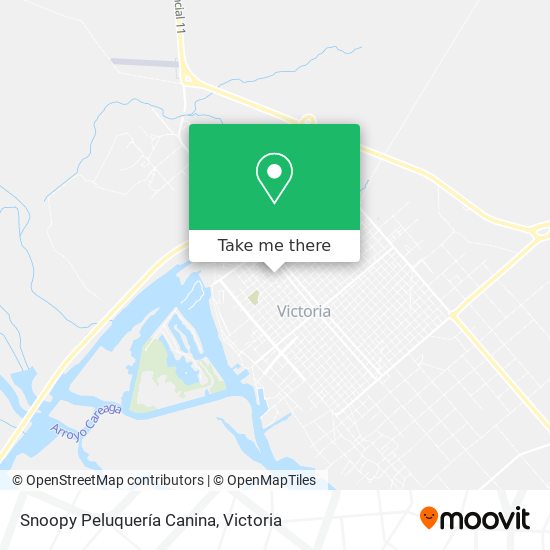 Snoopy Peluquería Canina map