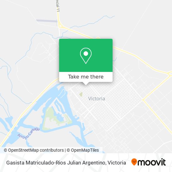 Gasista Matriculado-Rios Julian Argentino map