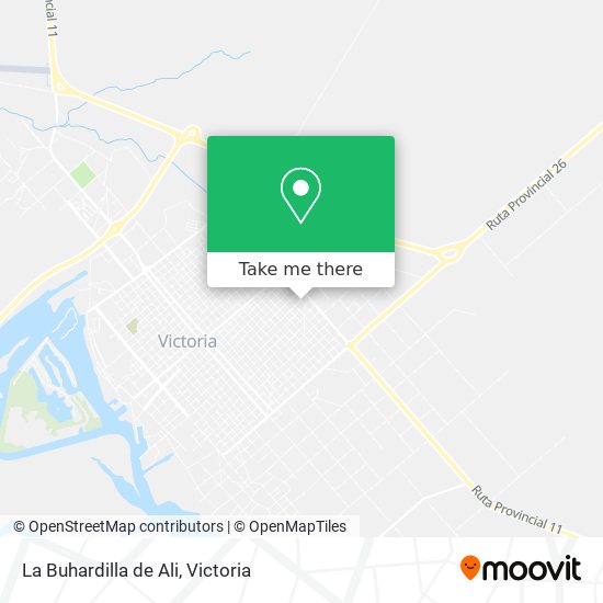 Mapa de La Buhardilla de Ali
