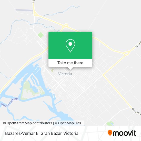 Bazares-Vemar El Gran Bazar map