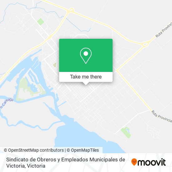 Sindicato de Obreros y Empleados Municipales de Victoria map