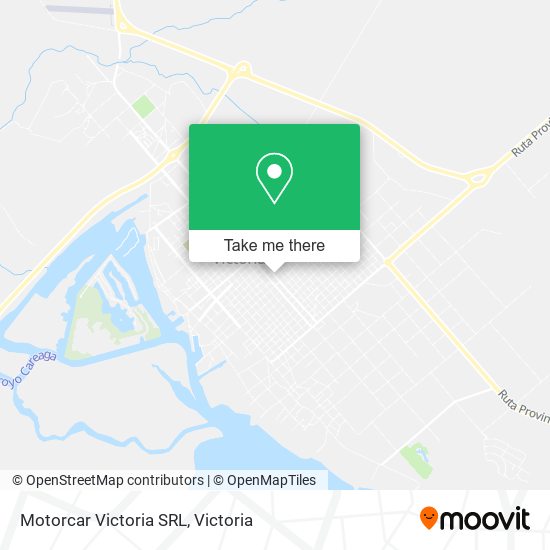 Motorcar Victoria SRL map