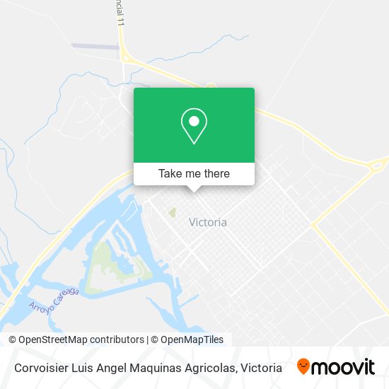 Corvoisier Luis Angel Maquinas Agricolas map