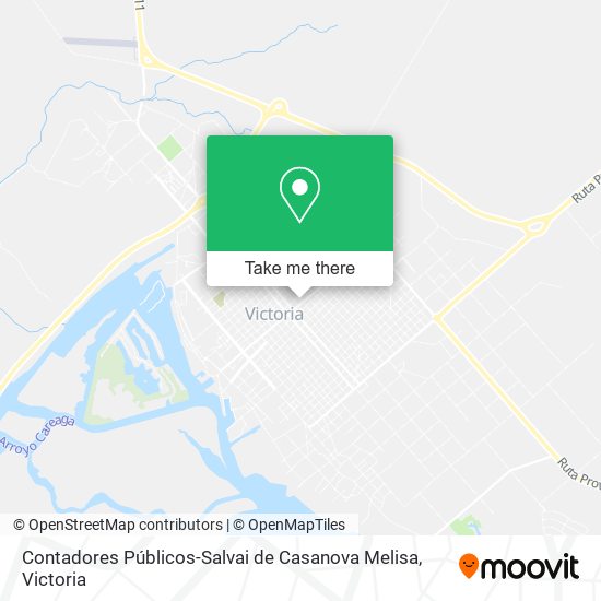 Contadores Públicos-Salvai de Casanova Melisa map