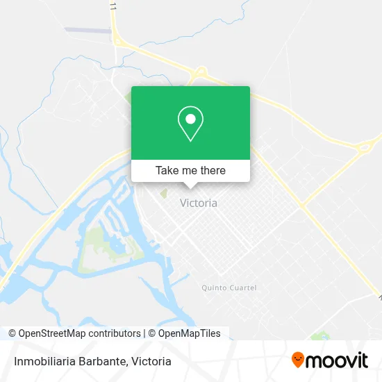 Inmobiliaria Barbante map