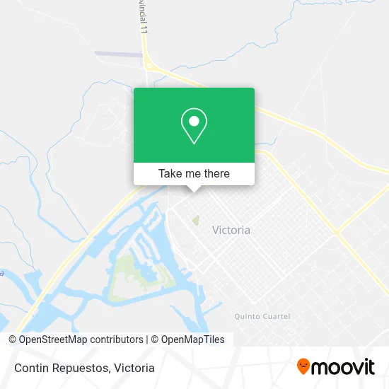 Contin Repuestos map