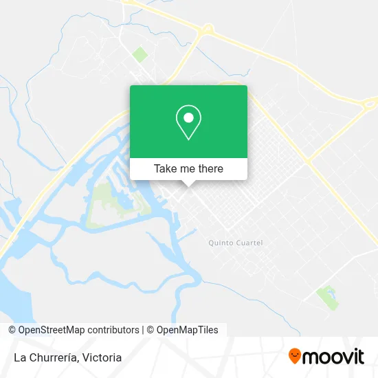 La Churrería map