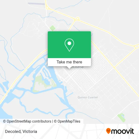Decoled map