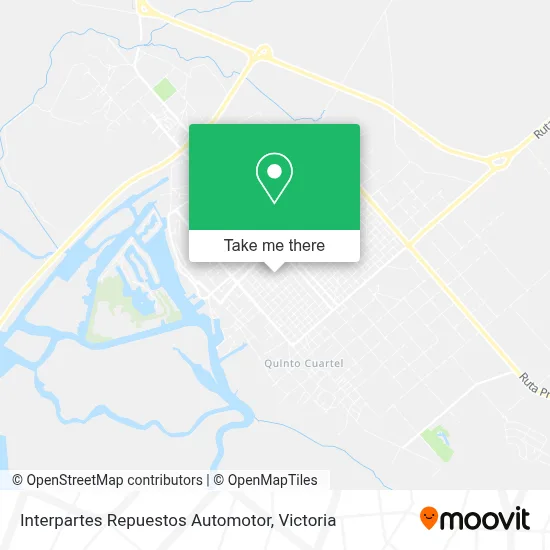 Interpartes Repuestos Automotor map