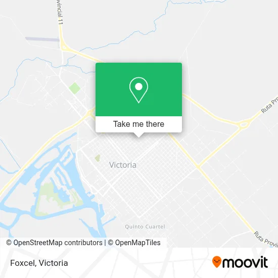 Foxcel map