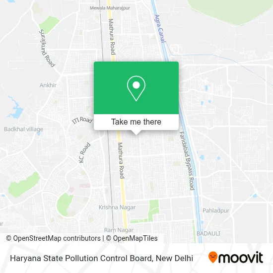Haryana State Pollution Control Board map