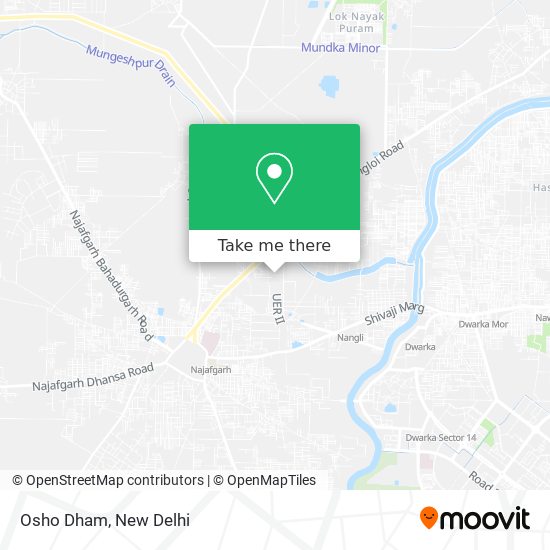 Osho Dham map